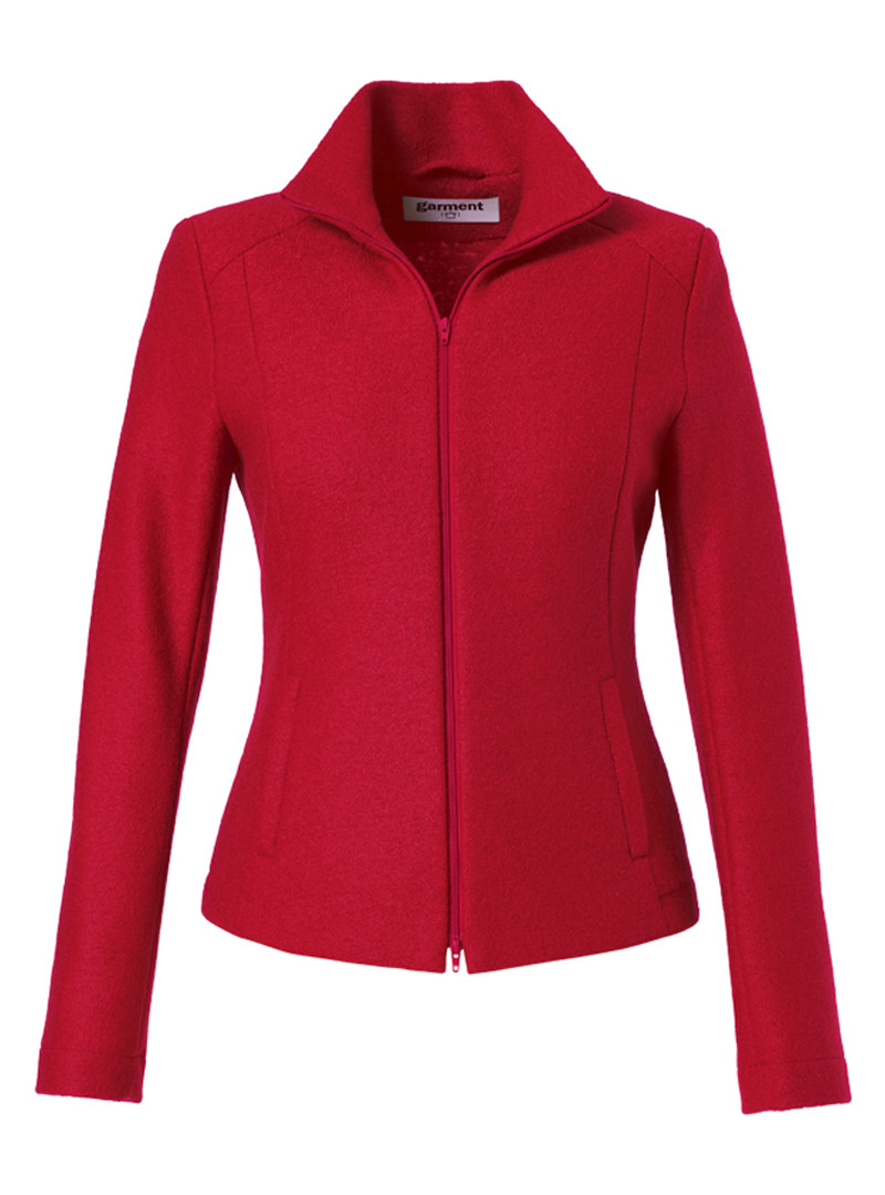 jacke modell: swea bright red