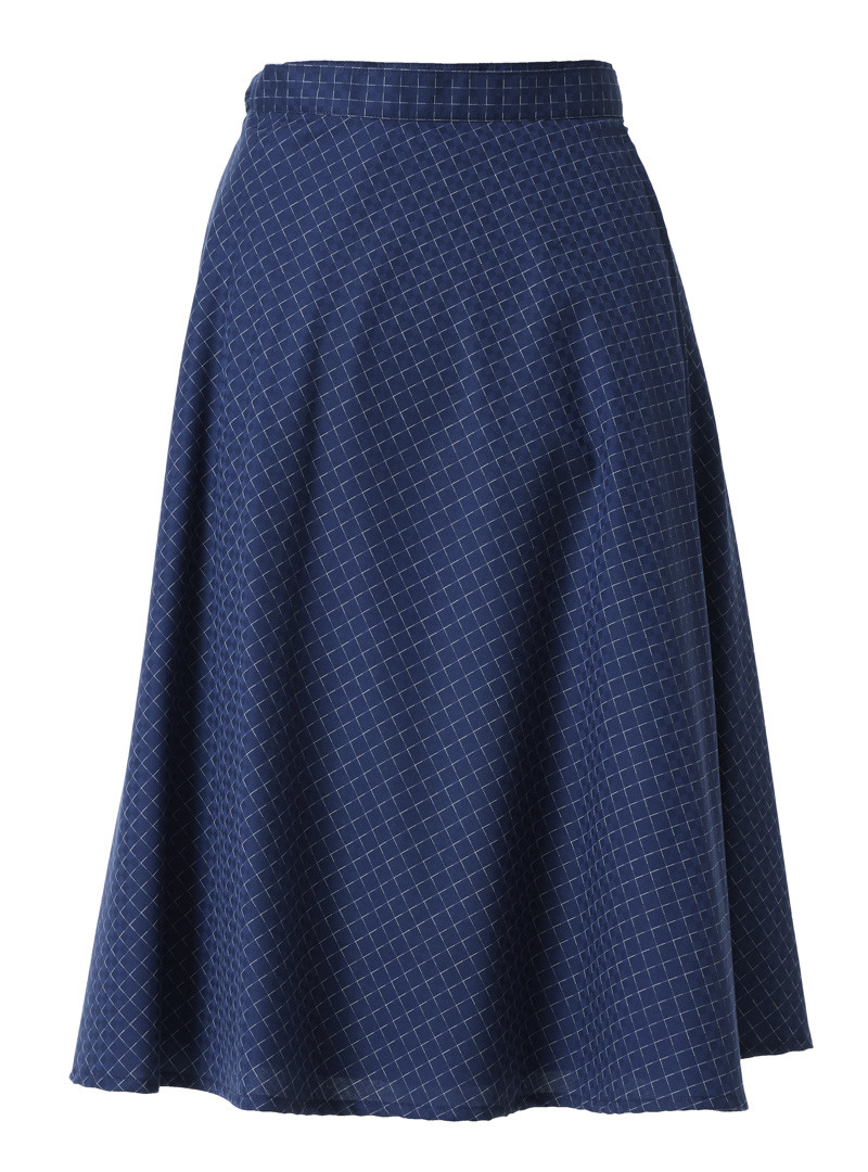 rock modell thea line check blue