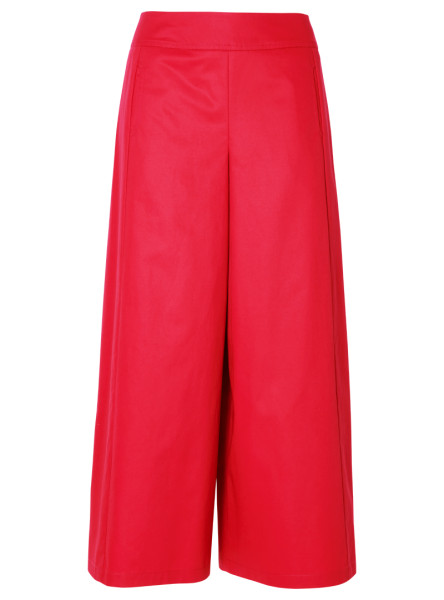hosenrock modell: kaja 3/4-lang red