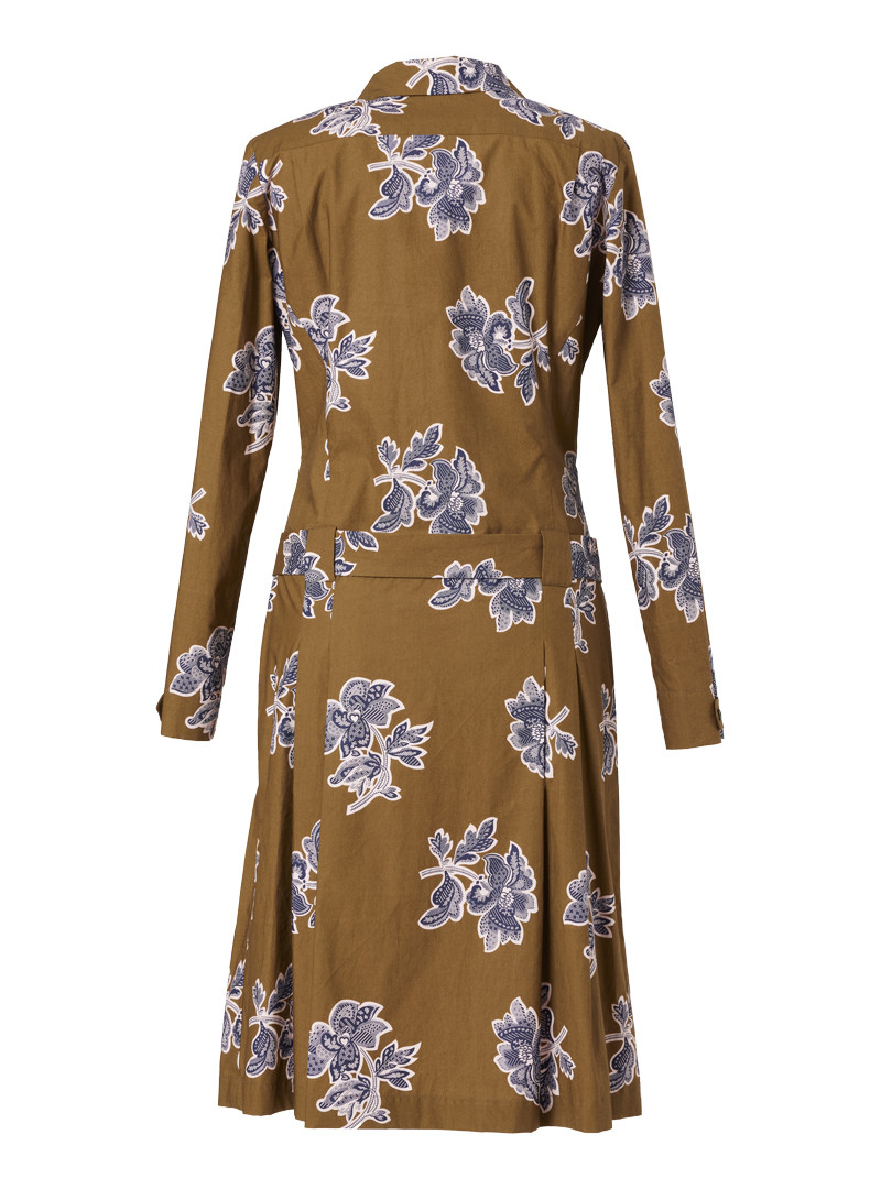 kleid modell: romina liberty "petal patterns" mustard