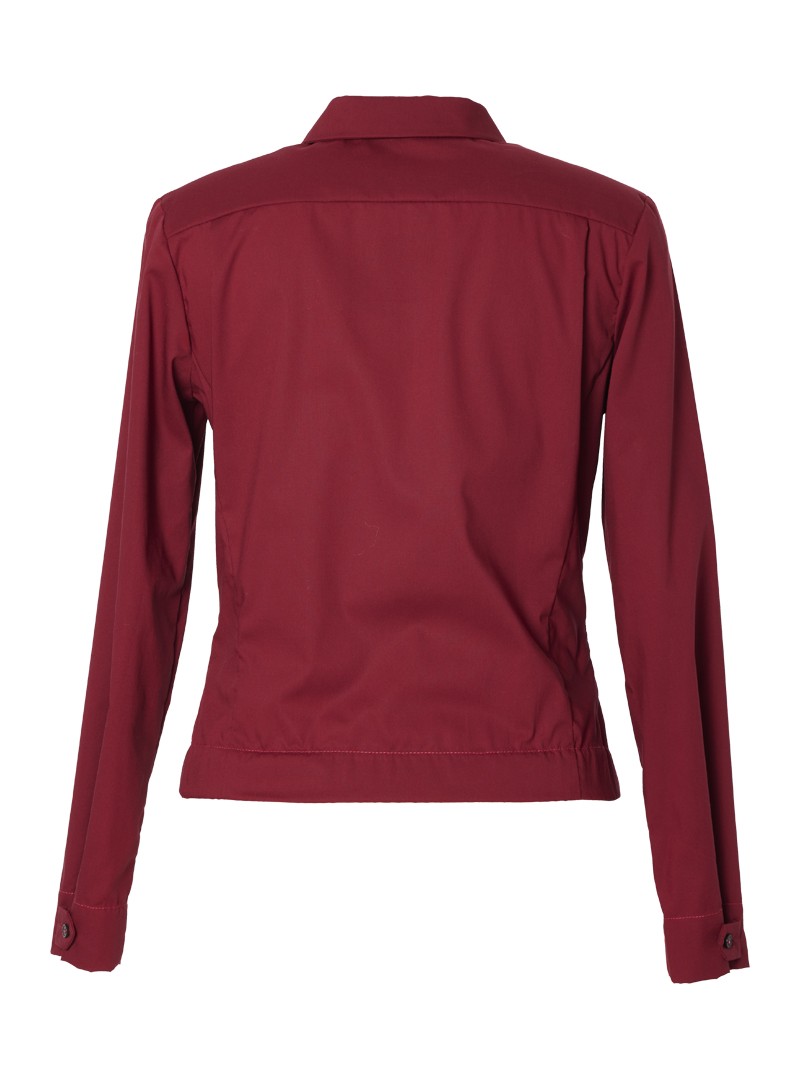 bluse modell: reggie red wine