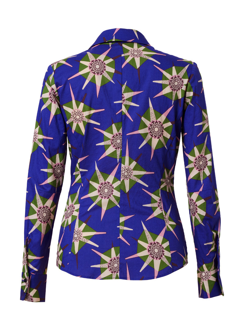 bluse modell: renata liberty "meteor" royal blue