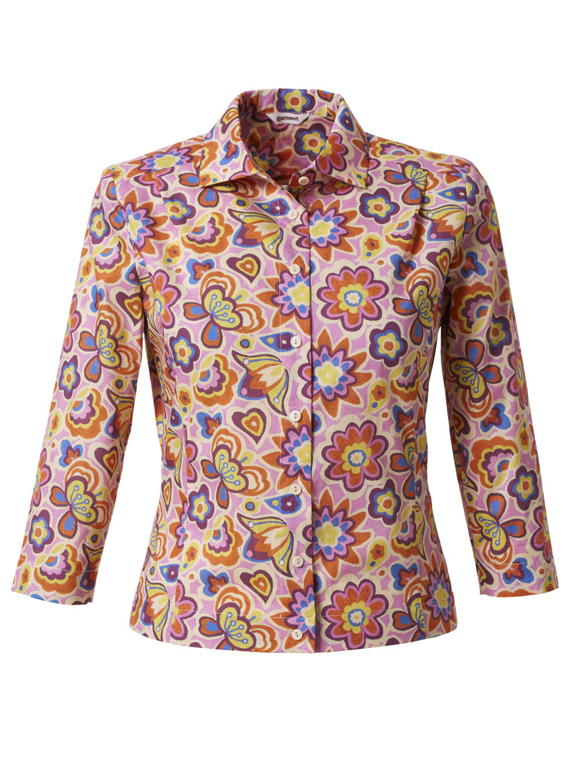 bluse modell: ruby liberty "peace & love" pink