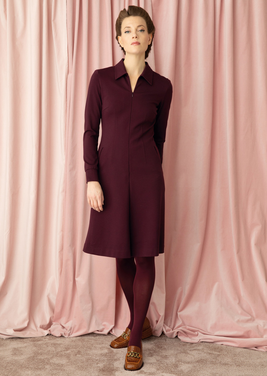 jerseykleid modell: pola petrol
