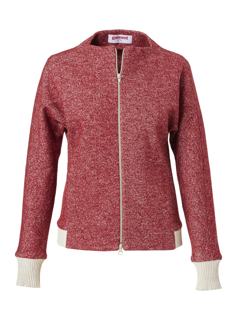 jerseyjacke modell: fabia red mélange