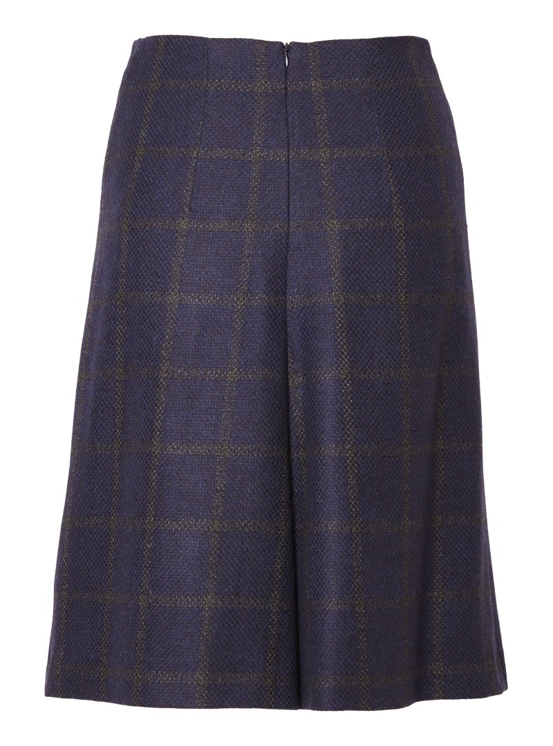 rock modell: pina check blue-grey