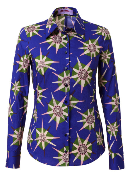 bluse modell: renata liberty "meteor" royal blue