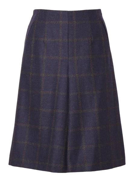 rock modell: pina check blue-grey
