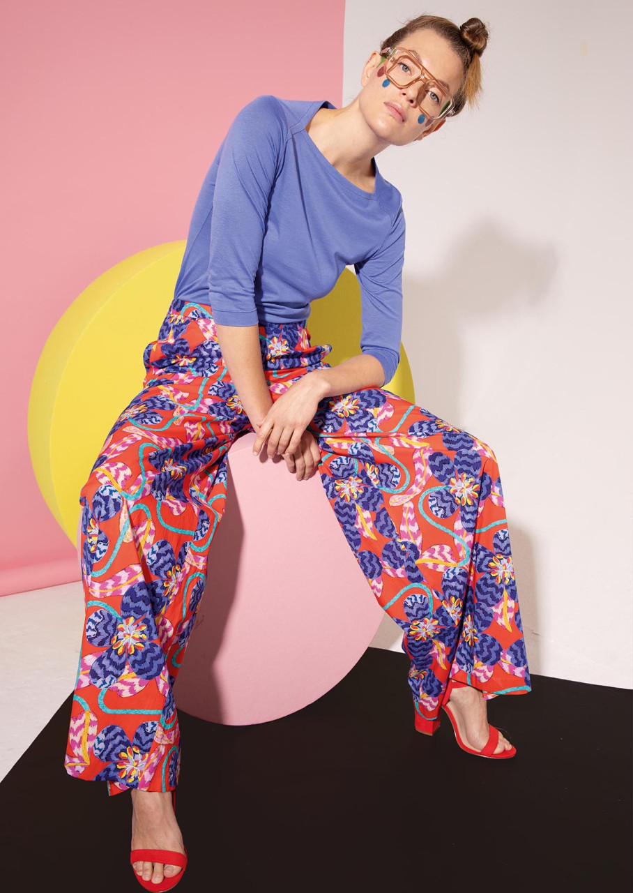 shirt modell: gerti 3/4-arm cinnabar