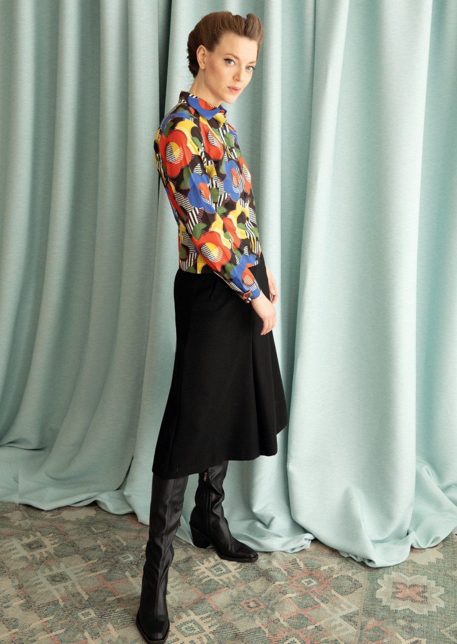 bluse modell: ruby liberty "style memphis" black