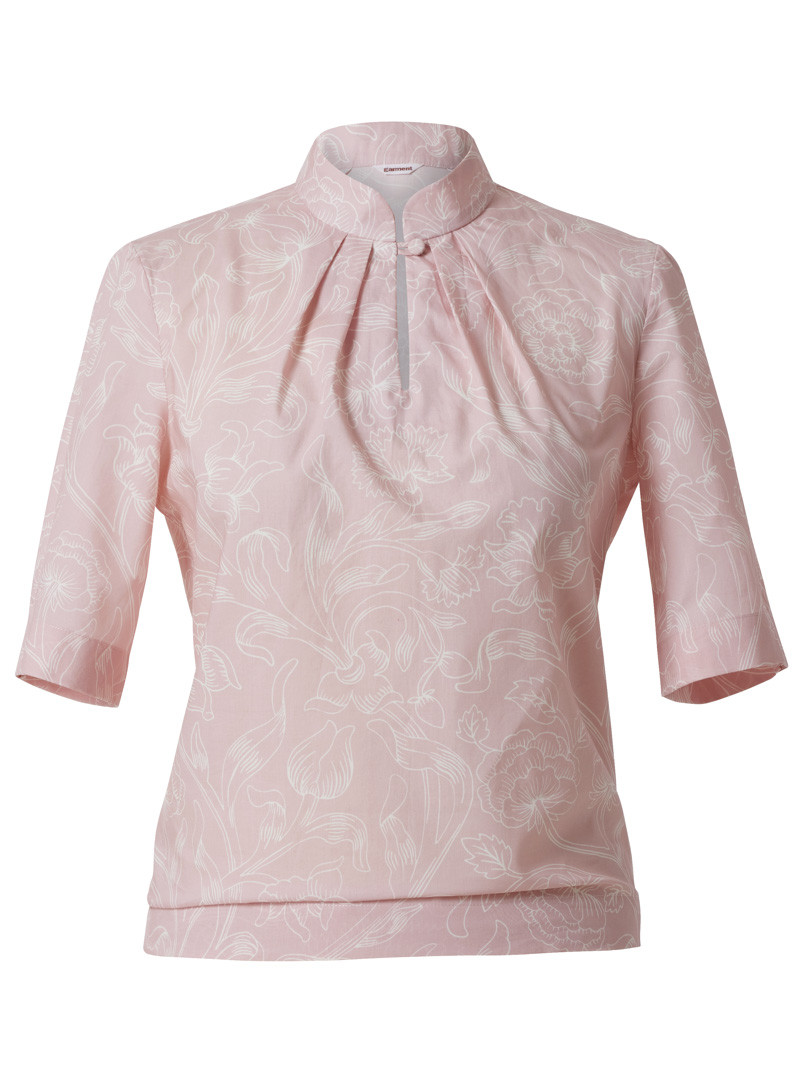 bluse modell: marcy liberty "constantia ink" rosé