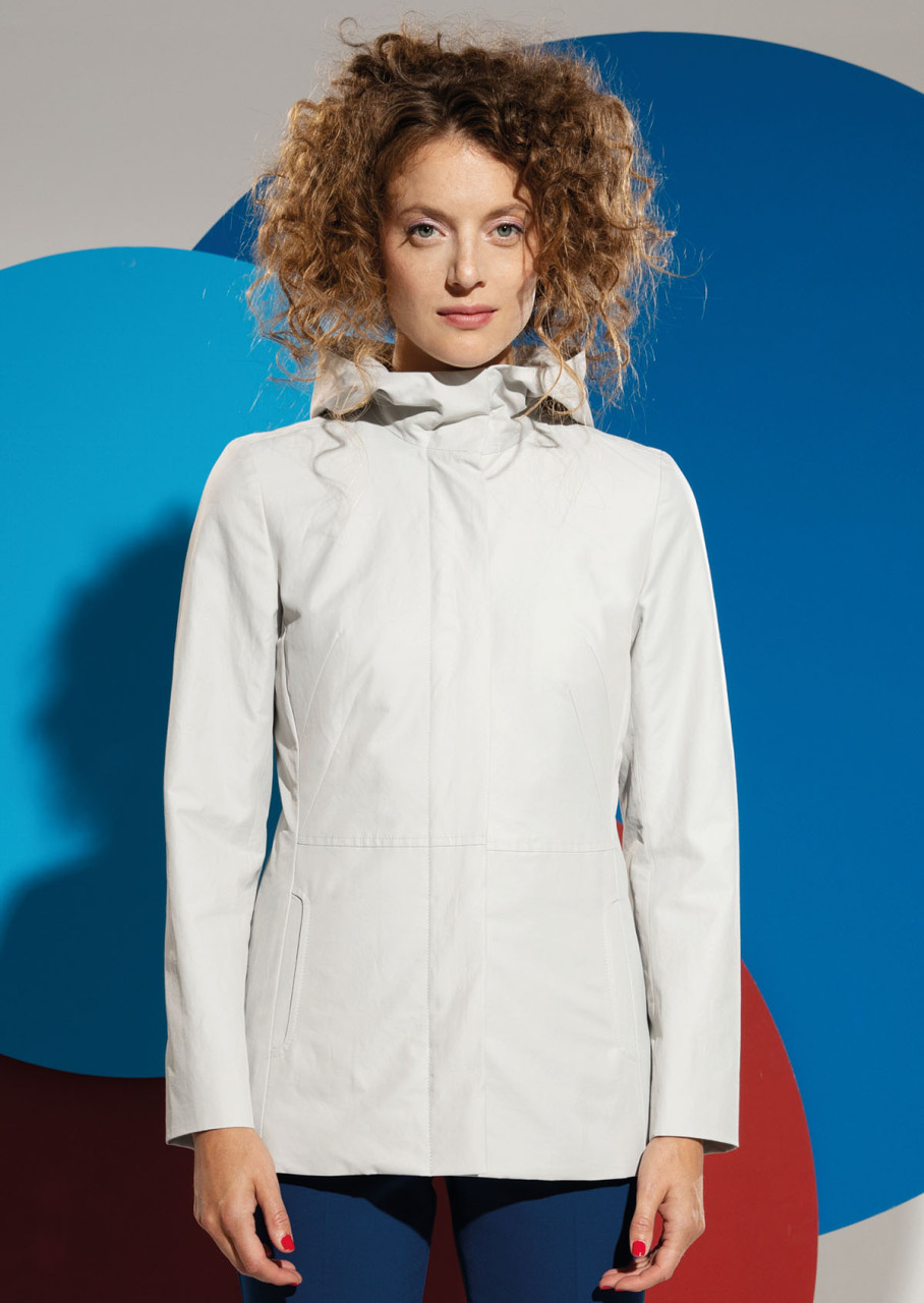 jacke modell: trine light grey