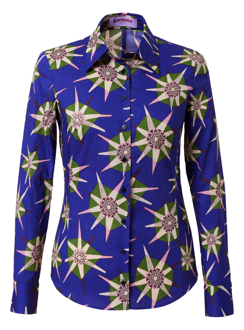 bluse modell: renata liberty "meteor" royal blue