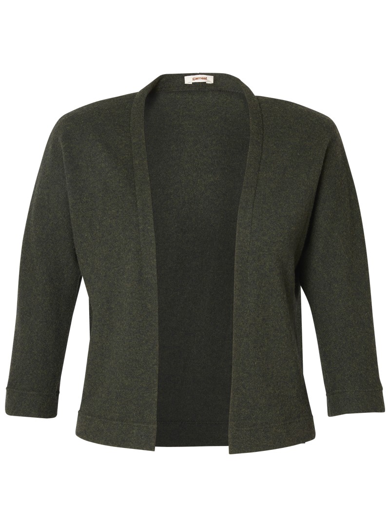 strickjacke modell: eve dark moss