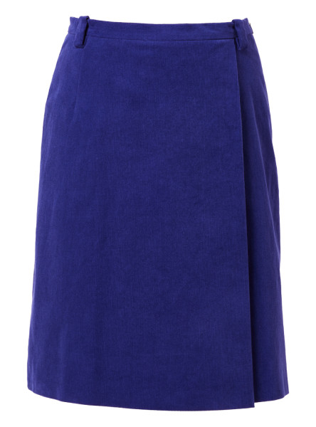 rock modell: heike cord royal blue