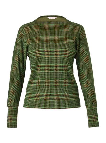 shirt modell: eliza glencheck green