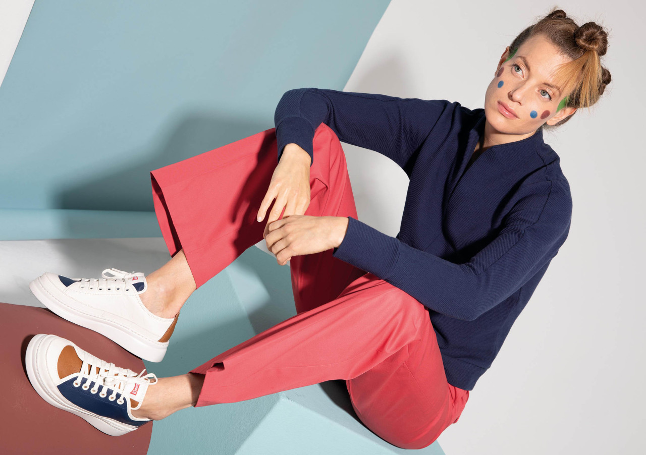 pullover modell: edita true blue