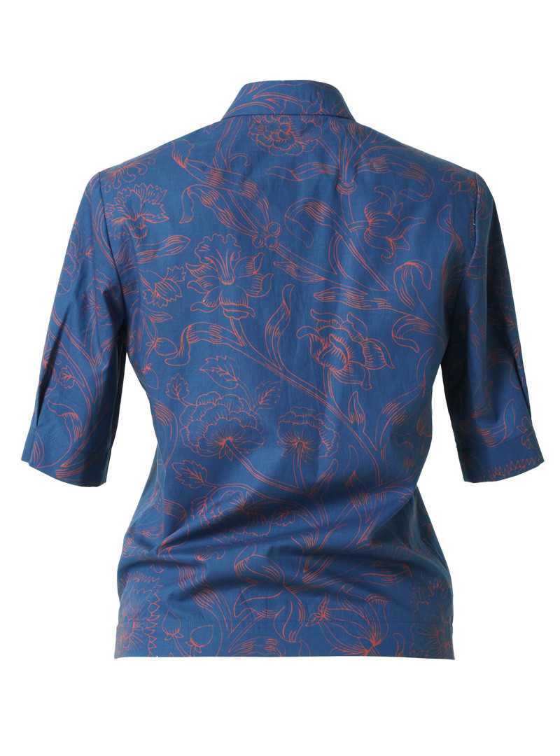 bluse modell: marcy liberty "constantia ink" blue