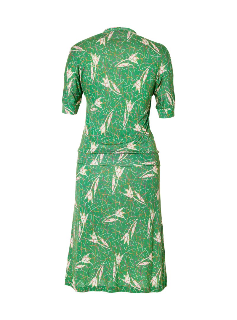 jerseykleid modell: edda liberty "pick up sticks" green