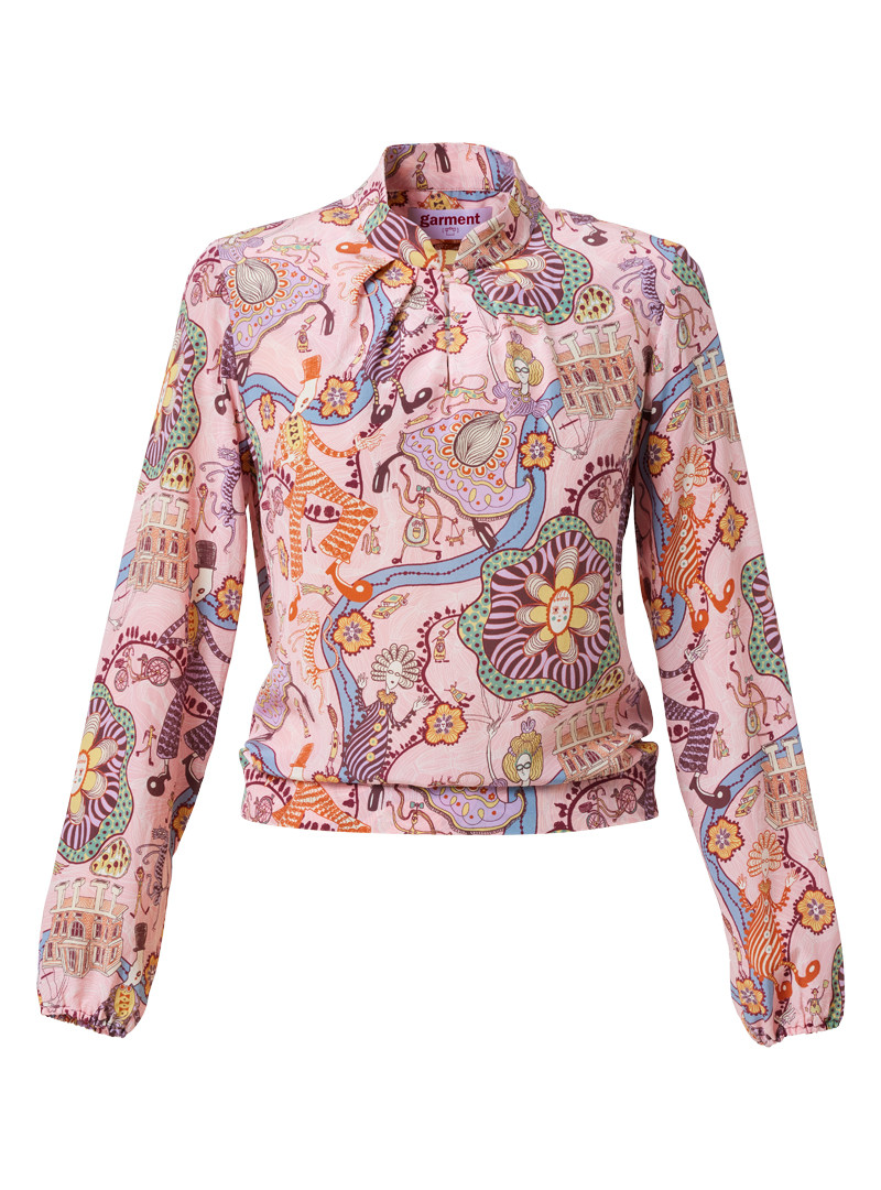 seidebluse modell: marcy liberty "shirley smith" rosé