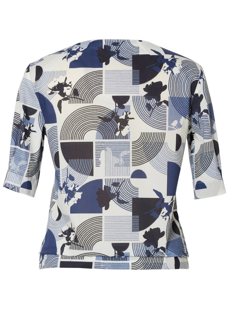 bluse modell: mika liberty "zen rose" blue