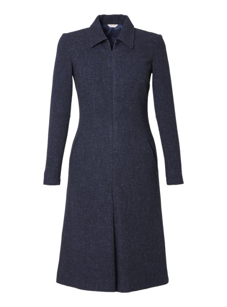 kleid modell: pola mélange navy