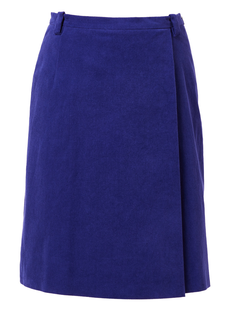 rock modell: heike cord royal blue