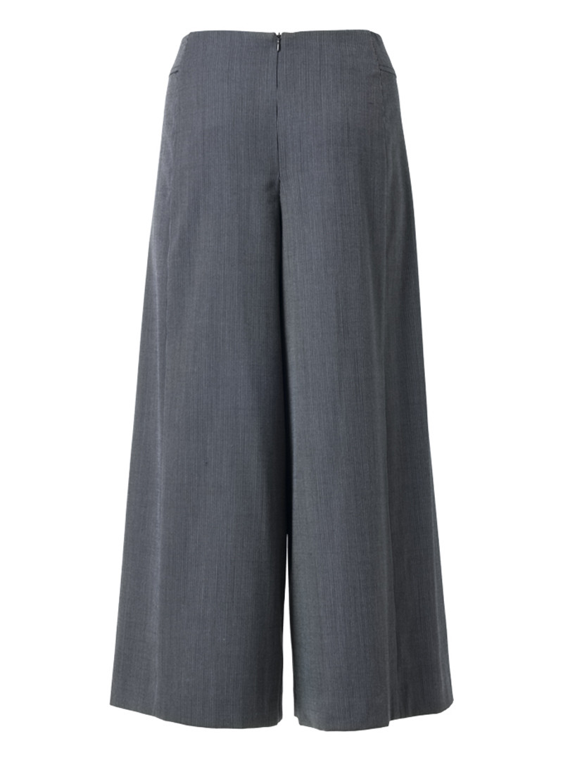 hosenrock modell: kaja 3/4-lang pinstripe dark grey