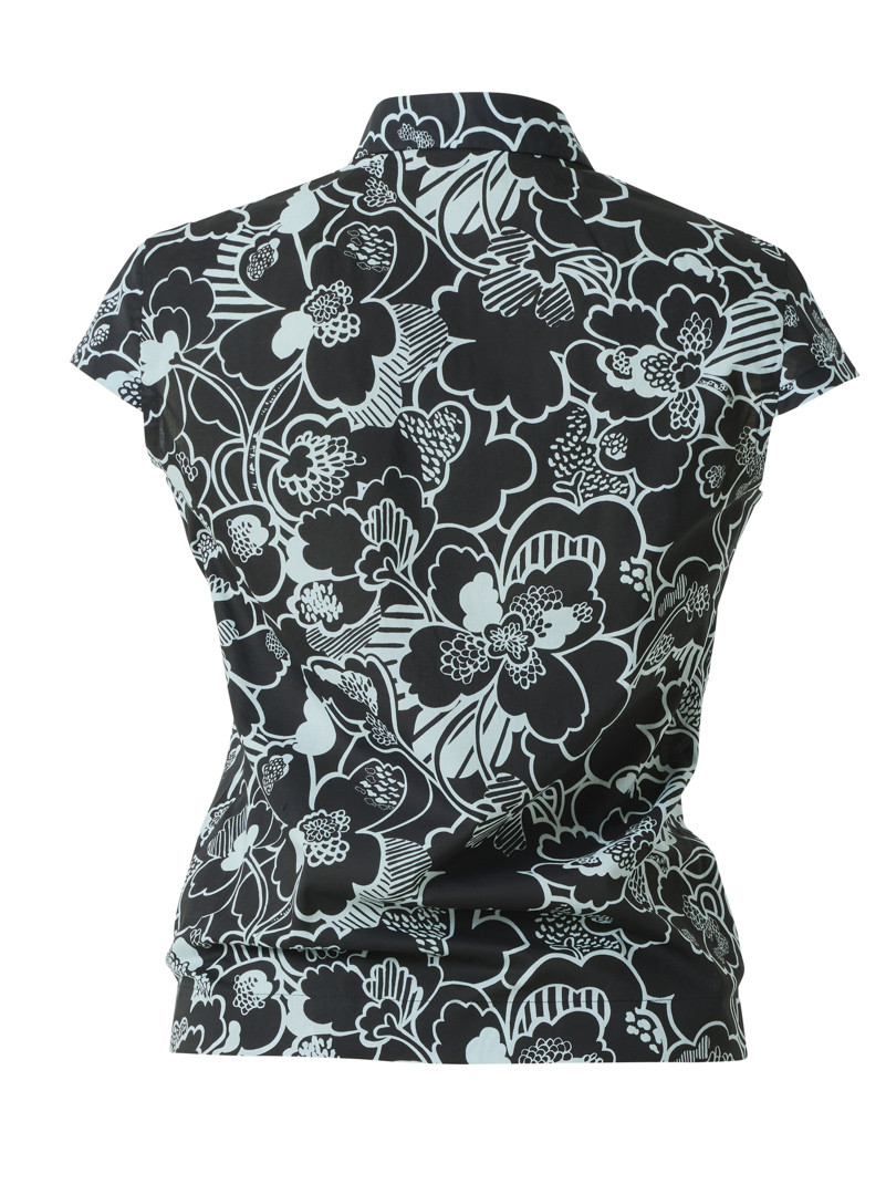 bluse modell: walis liberty "prospect flower mono" black
