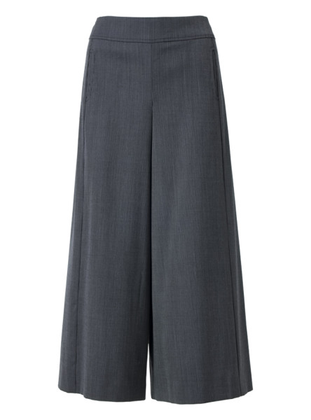 hosenrock modell: kaja 3/4-lang pinstripe dark grey