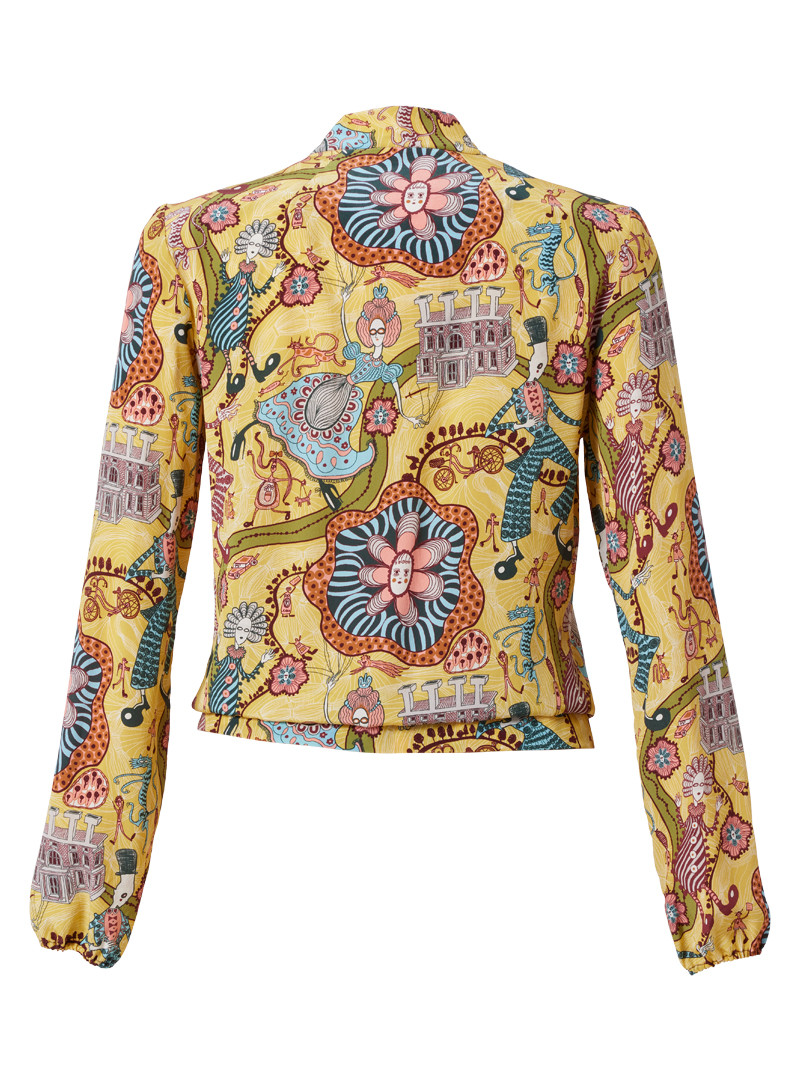 seidenbluse modell: marcy liberty "shirley smith" yellow