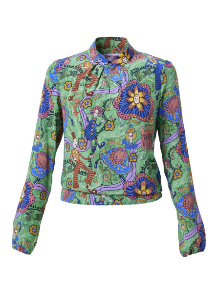 seidenbluse modell: marcy liberty "shirley smith" emerald