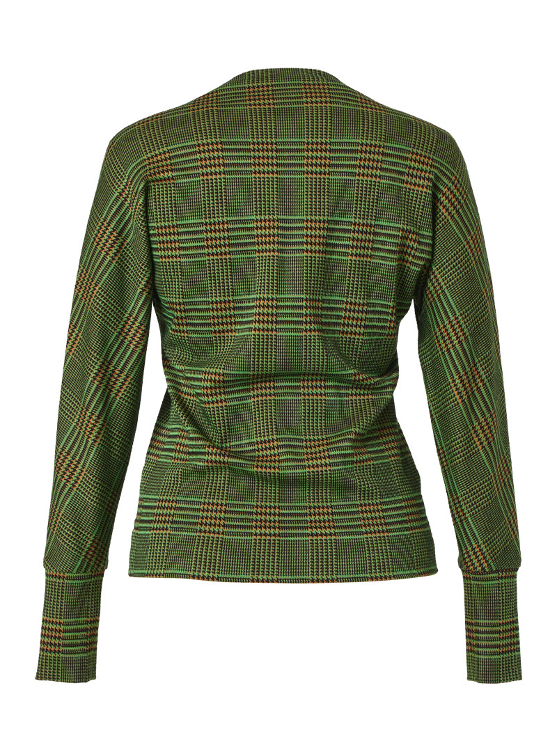 shirt modell: eliza glencheck green