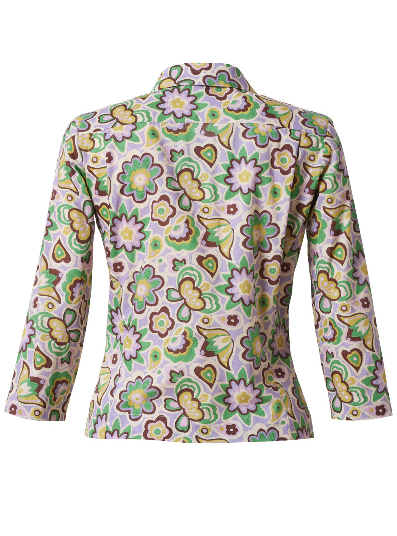 bluse modell: ruby liberty "peace & love" green