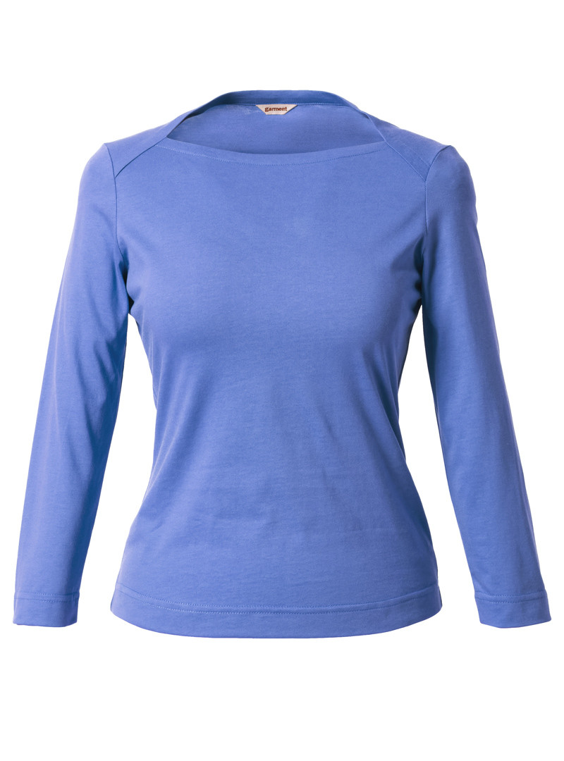 shirt modell: gerti 3/4-arm baja blue