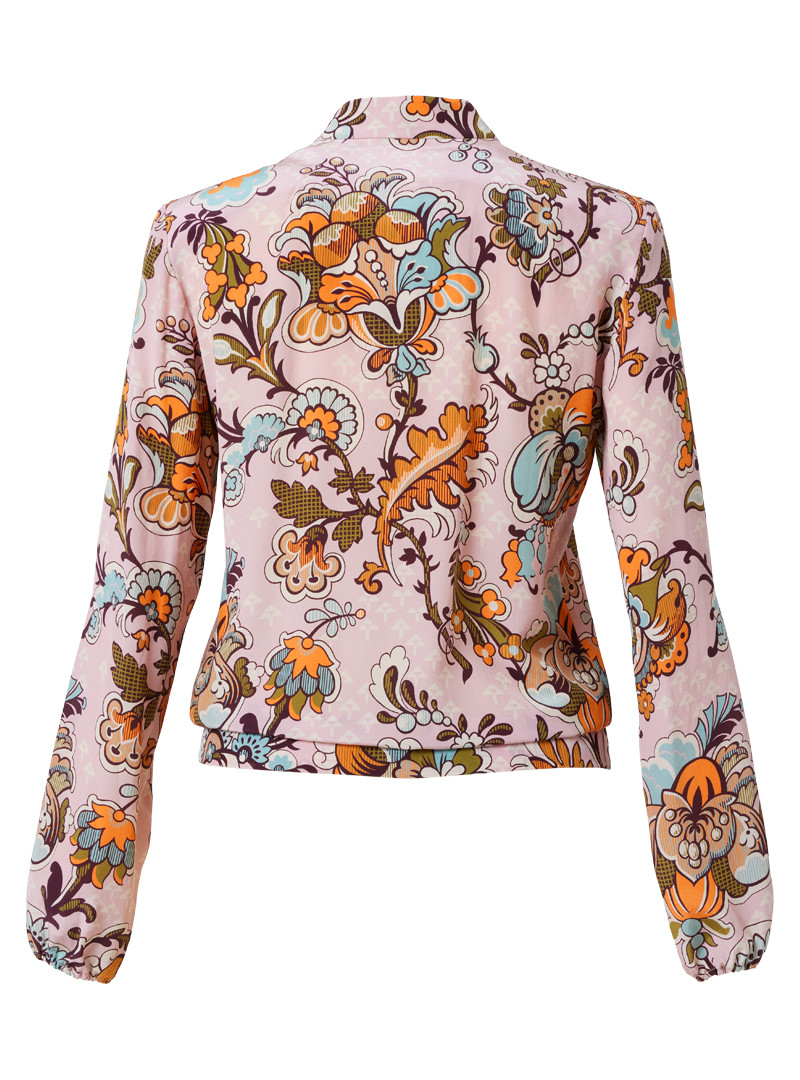 seidenbluse modell: marcy liberty "weaver' s brocade" rosé