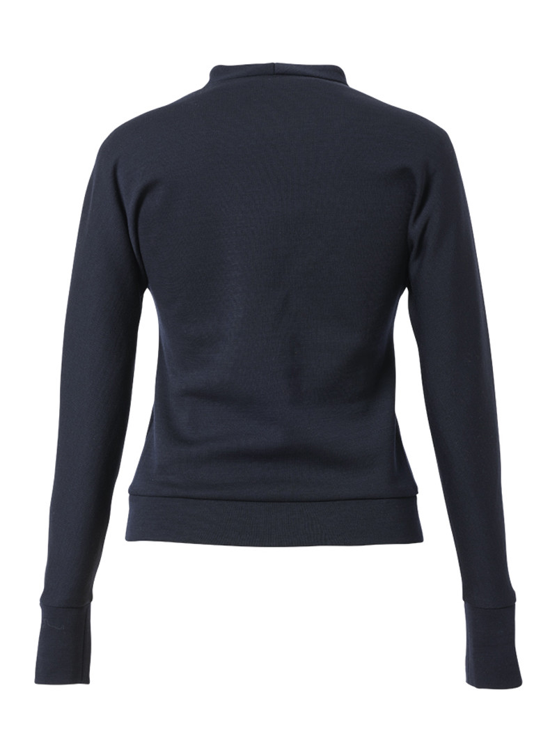 shirt modell: edita langarm schurwolle navy