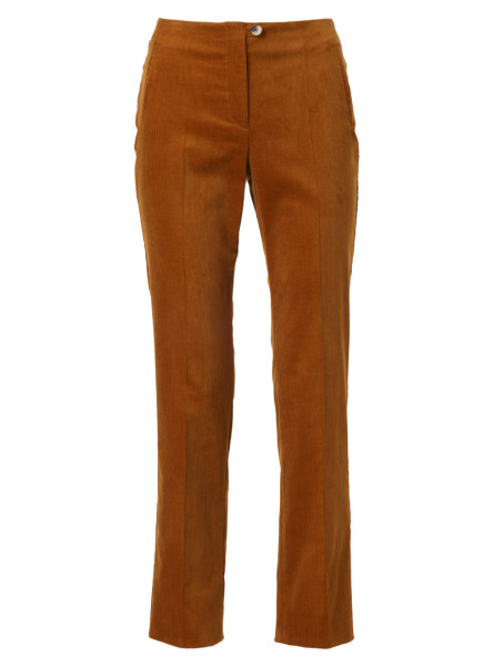 hose modell: myrna cord cognac