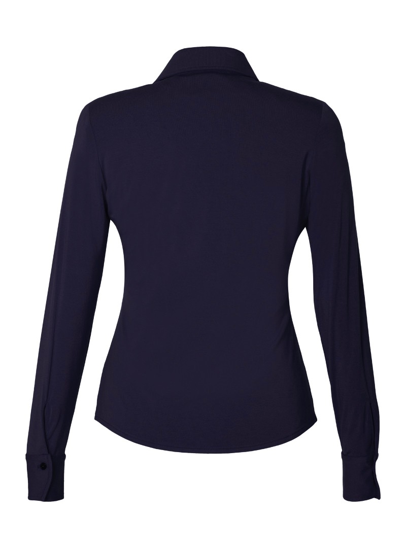 jerseybluse modell: jenny bambus navy