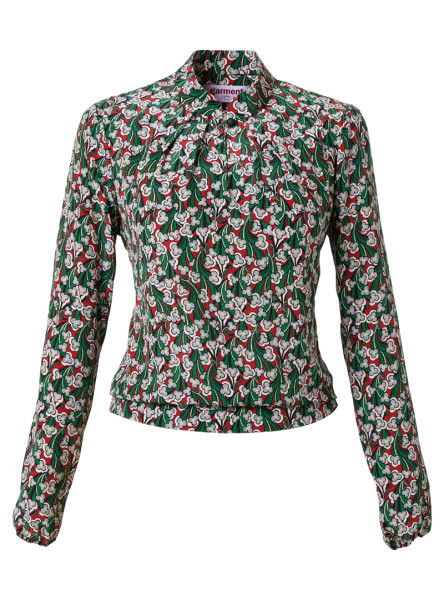 seidenbluse modell: marcy liberty "laith" green
