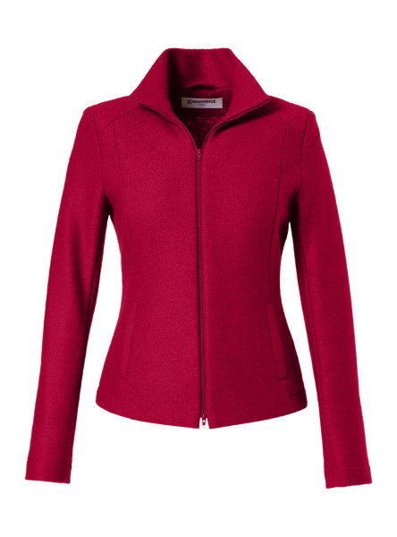 jacke modell: swea ruby red