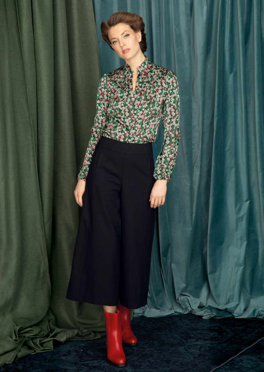hosenrock modell: kaja 3/4-lang midnight