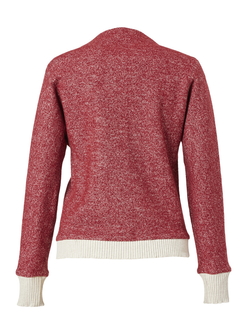 jerseyjacke modell: fabia red mélange