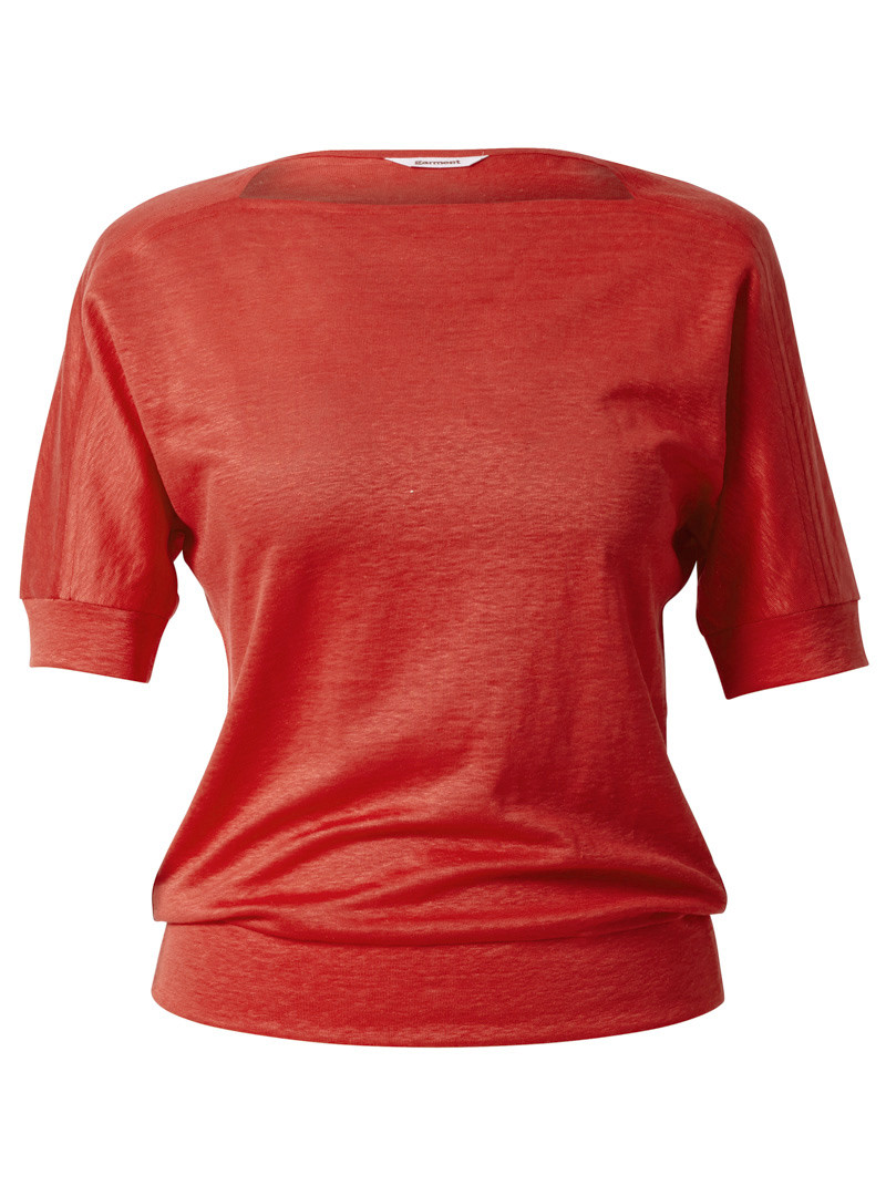 shirt modell: eliza bright red