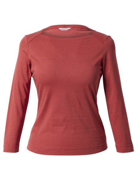 shirt modell: gerti 3/4-arm cinnabar