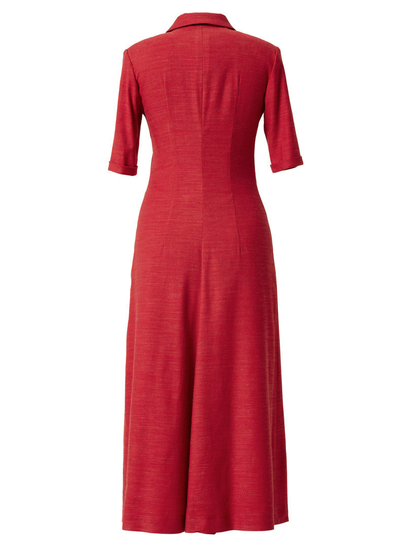 kleid modell: pola 7/8-lang ruby red