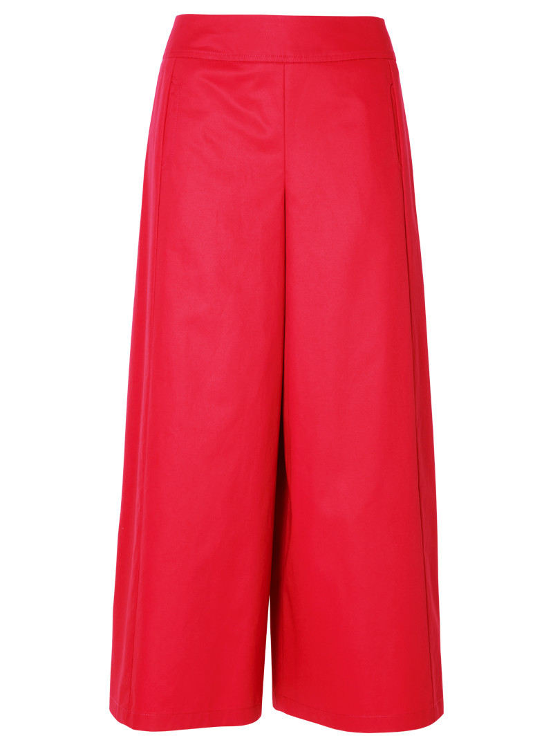 hosenrock modell: kaja 3/4-lang red