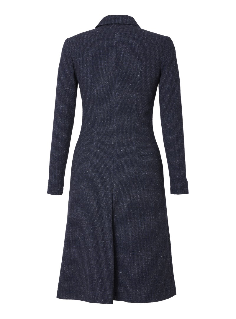 kleid modell: pola mélange navy
