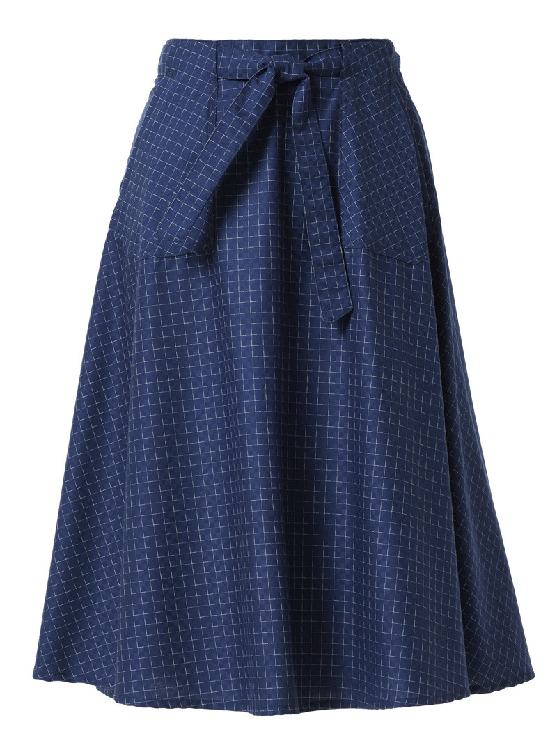 rock modell thea line check blue