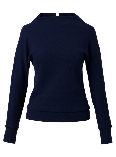 strickpullover modell: flori true blue